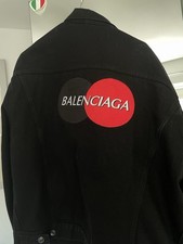 Balenciaga denim jacket for sale  NEWPORT