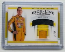 Pneus usados 2020 National Treasures Kyle Busch High-Line holográfico prata corrida #15/15 comprar usado  Enviando para Brazil