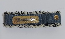 Pulseira jeans boho chique feita à mão comprar usado Pulseira jeans boho chique feita à mão comprar usado  Enviando para Brazil