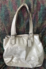 Coach ivory metallic for sale  Warrington