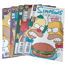 Simpsons comics bongo for sale  NOTTINGHAM