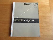 Rover 2000 original for sale  LONDON