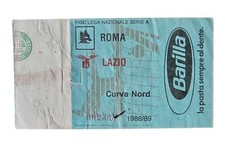 Biglietto ticket calcio usato  Roma