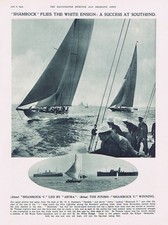 Yachting shamrock wins for sale  GLASGOW