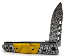 Faux damascus steel for sale  Grinnell