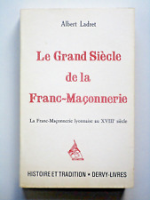 Franc maçonnerie lyonnaise d'occasion  Nîmes