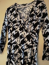 Damenkleid schwarz weiss gebraucht kaufen  München