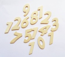 Set numeri legno usato  Loreto Aprutino