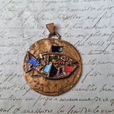 Pendentif médaille roger d'occasion  Nantes-