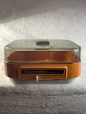 Fabricante de iogurte vintage por Hamilton Beach modelo de cultura elétrica 726 caseiro, usado comprar usado Fabricante de iogurte vintage por Hamilton Beach modelo de cultura elétrica 726 caseiro, usado comprar usado  Enviando para Brazil