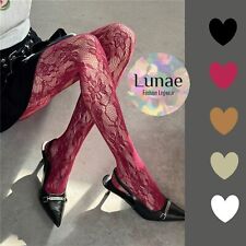 Fishnet tights floral for sale  BUCKHURST HILL