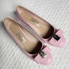 Bombas de fita Salvatore Ferragamo Vara rosa claro comprar usado  Enviando para Brazil