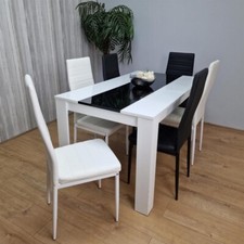 White gloss dining for sale  HARROW