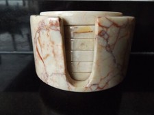 Marble coasters holder for sale  RADSTOCK