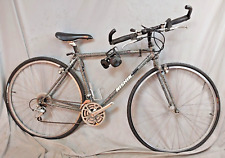 Usado, 1991 Nishiki Kathmandu Bicicleta Híbrida Grande 19" Deore XT Aço Cromado EUA Remetente comprar usado  Enviando para Brazil