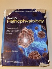 Porth pathophysiology for sale  Taylor