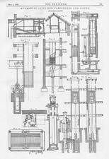 Hydraulic lifts passengers for sale  GLASGOW