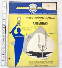 #Q 1951 Philco Training Manual on Antennas, Antenna Series Volume 1 comprar usado  Enviando para Brazil