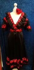 Ladies black red for sale  KEIGHLEY