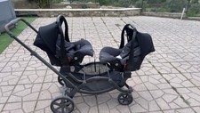 Passeggino trio gemellare usato  Benevento