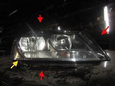 2010 AUDI A3 S LINE FACELIFT HALOGÊNIO ORIGINAL FAROL GENUÍNO DRIVER 48k milhas comprar usado  Enviando para Brazil