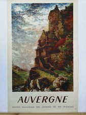 Affiche sncf originale d'occasion  France