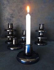 Bougeoir verre bleu d'occasion  Parthenay