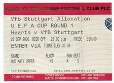 Ticket heart midlothian gebraucht kaufen  Nideggen