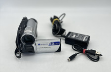 Câmera de vídeo Sony Handycam DCR-DVD108 filmadora bateria cabo de alimentação testado comprar usado  Enviando para Brazil