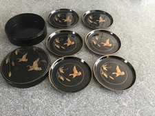 Black lacquerware vintage for sale  CARNOUSTIE