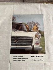 Prospekt peugeot 404 gebraucht kaufen  Ratingen