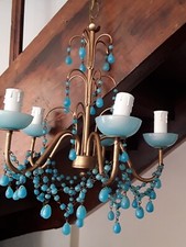 Lustre ancien pampilles d'occasion  Hautefort