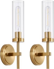 Gold wall sconces for sale  Houston