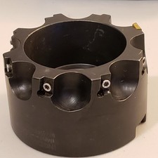 Usado, Ingersoll 6X2A04R01 Max-I-Pex 4" indexação 8 flauta concha face moinho 1-1/2" furo comprar usado  Enviando para Brazil