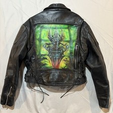 Vintage biker leather for sale  Plainfield