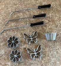 Vintage rosette iron for sale  Preston