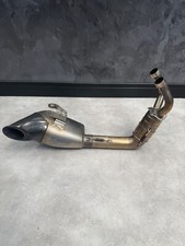 Akrapović titanium exhaust for sale  DERBY