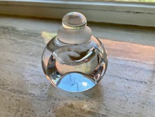 Briefbeschwerer klarem kristal gebraucht kaufen  Landshut