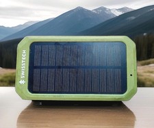 Banco de energia sem fio Swiss Tech 31655 20000 mAh, almofada de carregamento solar e lanterna! comprar usado  Enviando para Brazil