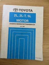 Toyota zusatz werkstatthandbuc gebraucht kaufen  Schleswig
