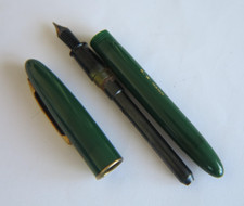 Vintage sheaffer green for sale  EXETER