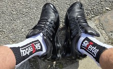 Nike SHOX NZ iD |  Gr. 46  black/schwarz | suuper coole TOP Sk8ter | comprar usado  Enviando para Brazil