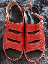 Neuwertige rote sandalen gebraucht kaufen  Kastellaun