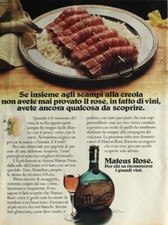 Mateus rosé per usato  Italia
