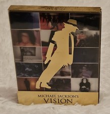 Michael Jacksons Vision (DVD, 2010, 3-Disc Set, With Photo Book- Deluxe Edition  comprar usado  Enviando para Brazil