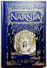 The Chronicles of Narnia by C.S. Lewis - Hardcover Barnes Noble Leatherbound Ed. comprar usado  Enviando para Brazil