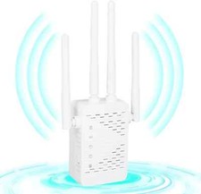 Amplificador amplificador de internet amplificador amplificador repetidor de alcance extensor de sinal WiFi 1200Mbps plugue Reino Unido comprar usado  Enviando para Brazil