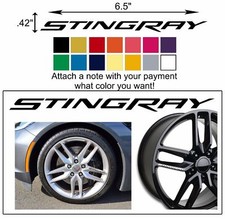 Corvette stingray font for sale  Apple Valley