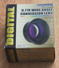Raynox wide angle for sale  LEICESTER