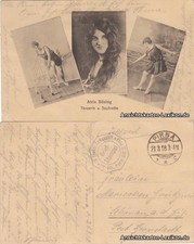 Ansichtskarte  3 Bild Atrix Büsing (Tänzerin u. Soubrette) 1918 comprar usado  Enviando para Brazil